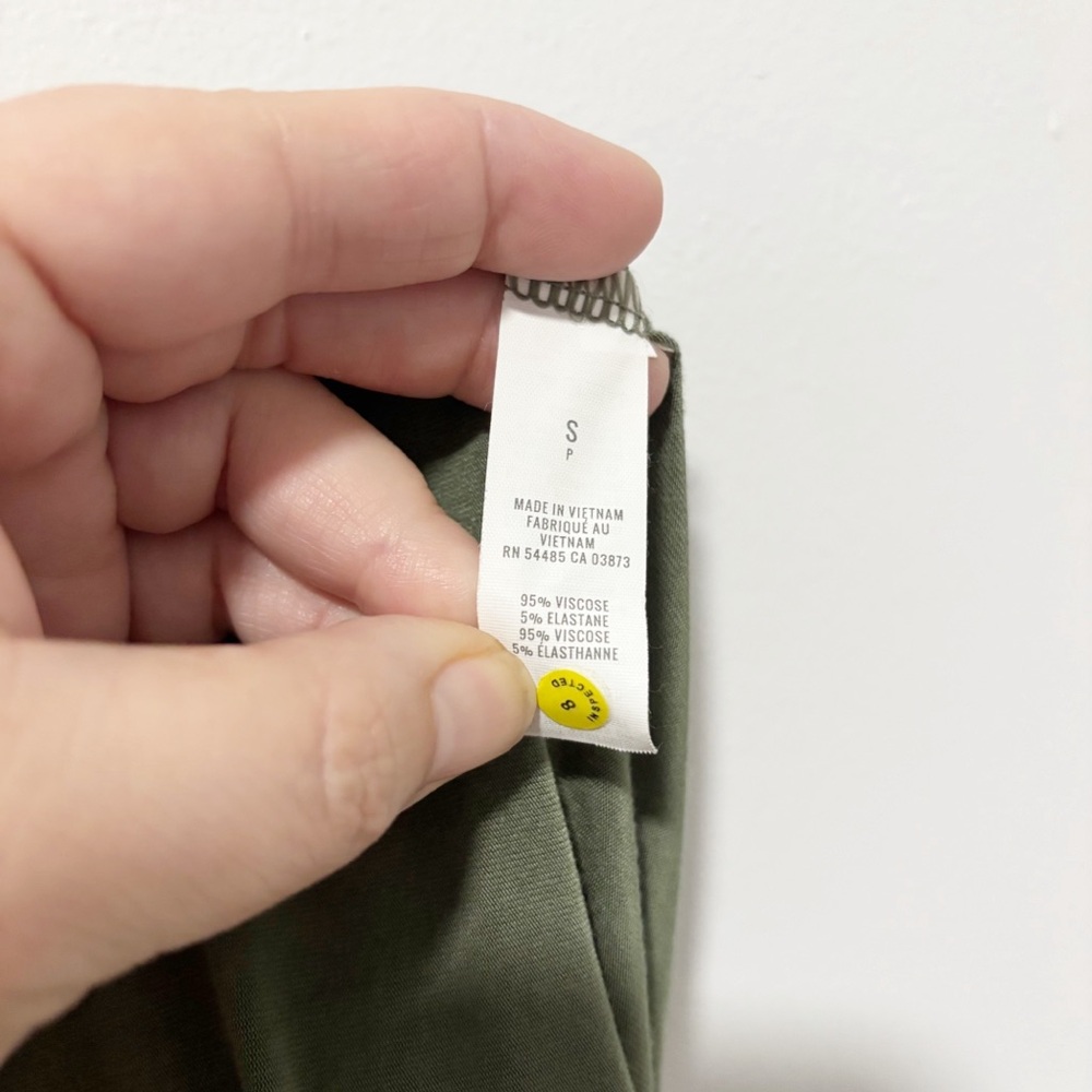 Aerie Womens Green Jumpsuit Casual Resort Wear Cinch Waist Pockets Size‎ Small - Picture 9 of 10